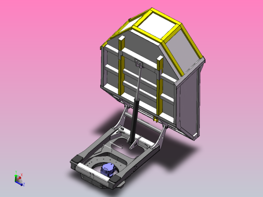 C30R-3TV车厢转向装置组装