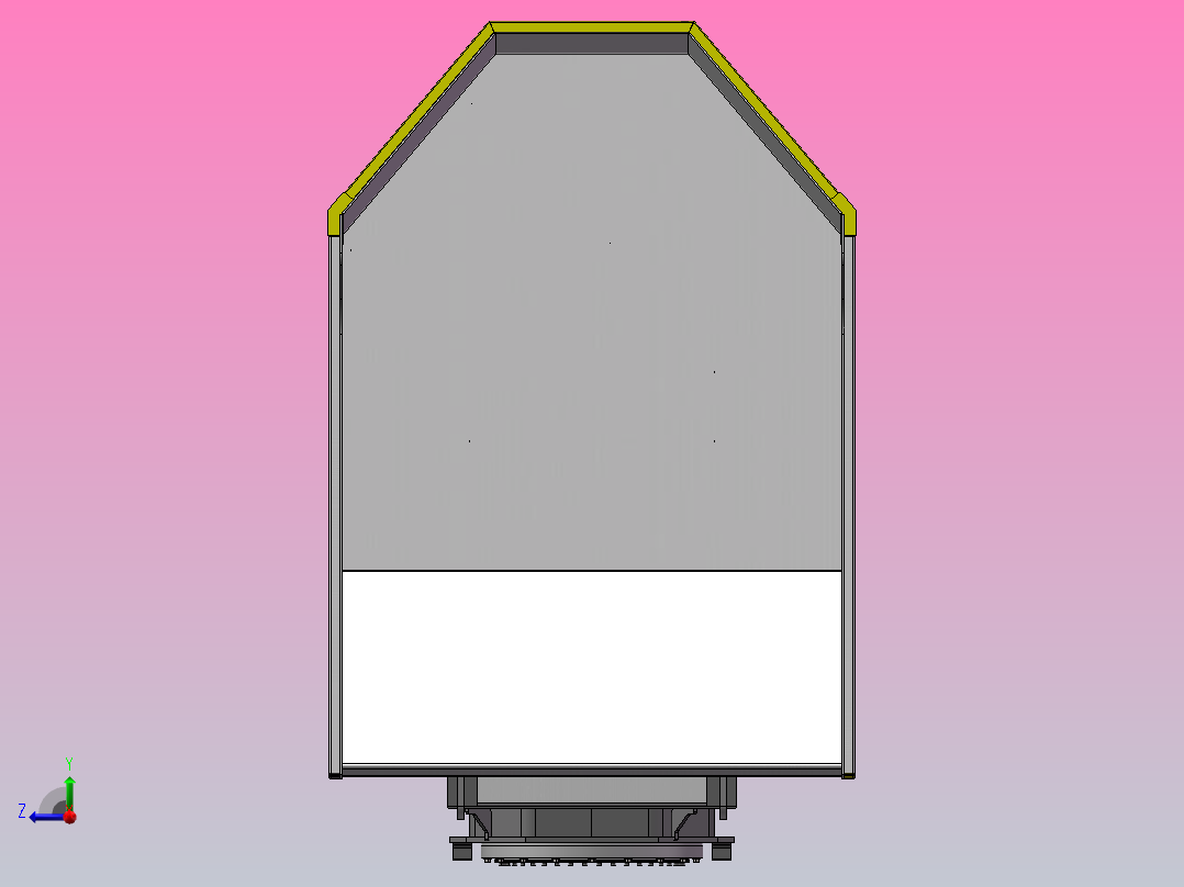 C30R-3TV车厢转向装置组装右视图