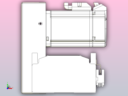 皮带直线轴半封闭可选导轨TPA-HNB-105D-90-L2650-RU-C-P20-N3前视缩略图