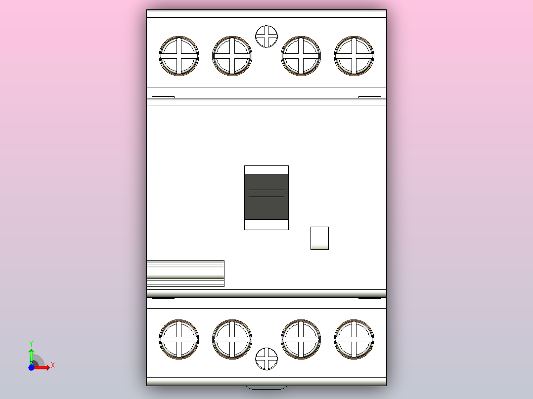 安装接触器ABB EN40前视图