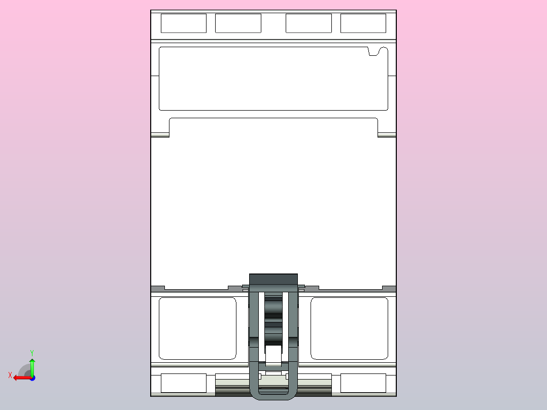 安装接触器ABB EN40后视图