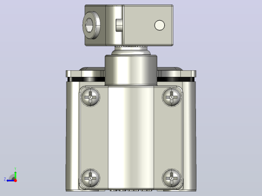 YBLX-K3_20S_J行程开关三维模型202104右视缩略图