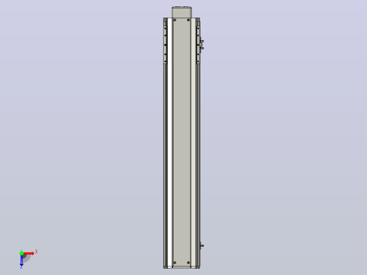 SYS14-700-BM-200W滚珠花健、支撑座、滚珠丝杠、交叉导轨、直线模组.STEP俯视缩略图