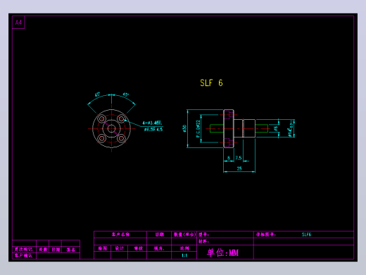 SYS SLF 6滚珠花健、支撑座、滚珠丝杠、交叉导轨、直线模组.dwg
