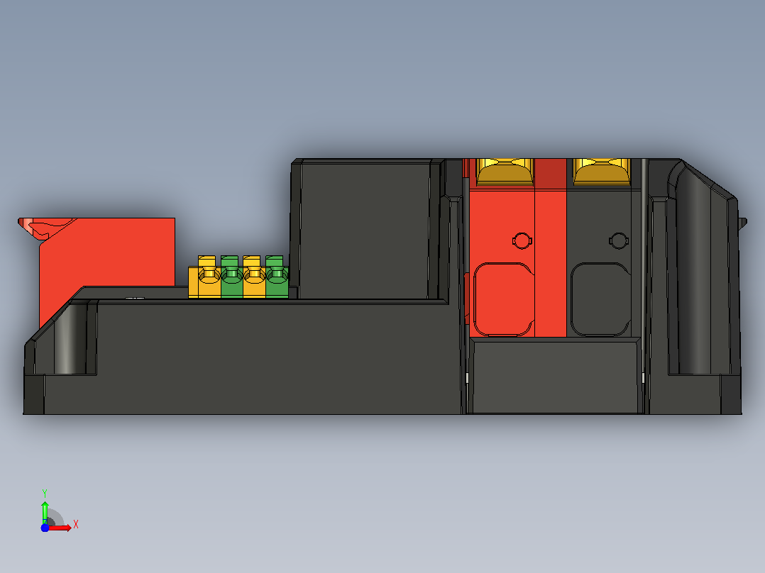 FRC 9168 AGROBOT比赛机器小车前视图