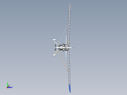 J-3 Cub是一架美国轻型飞机左视缩略图