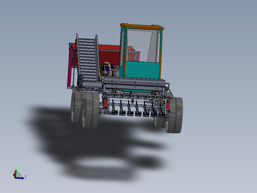 蒜苔采摘机sw16可编辑