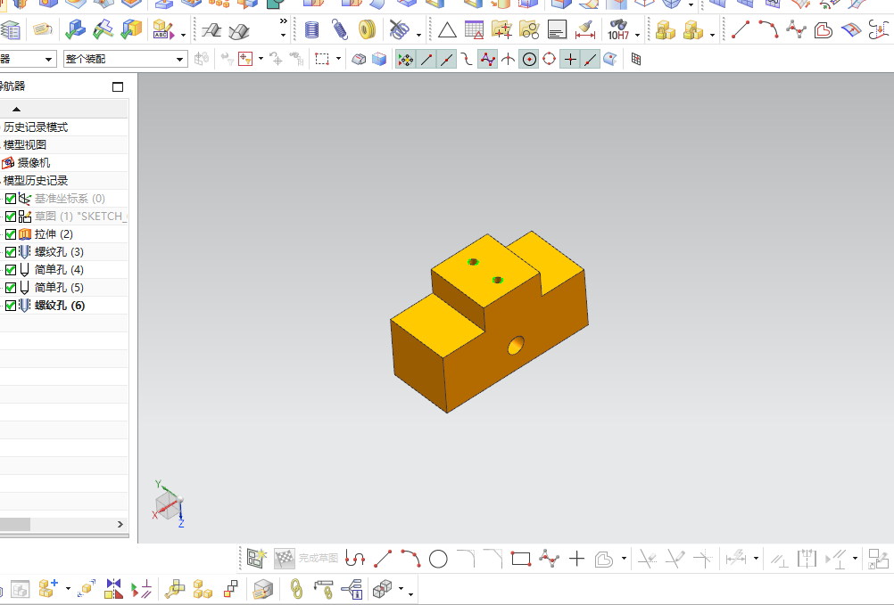 夹钳模型与工程图