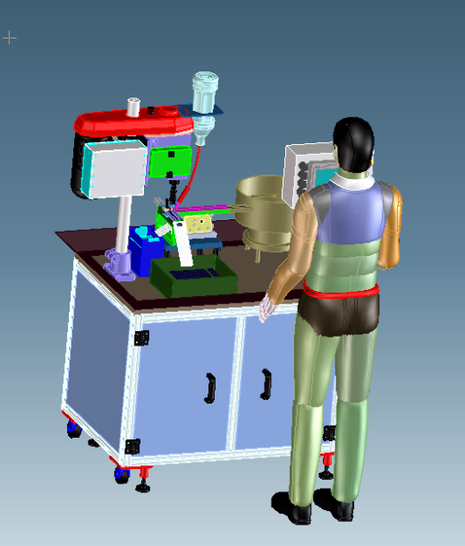 自动攻牙机设备3D模型缩略图