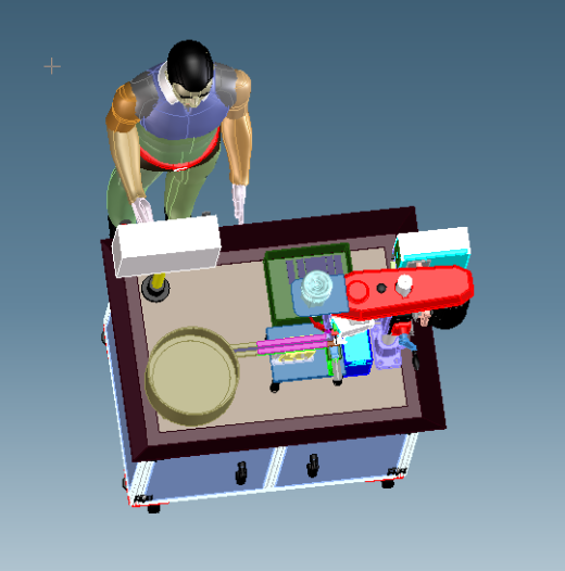 自动攻牙机设备3D模型缩略图