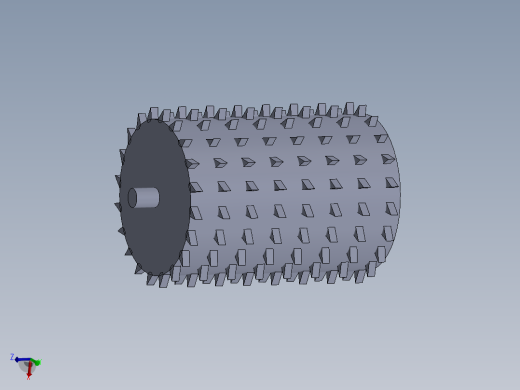 木片削片机新覆印系统辊子