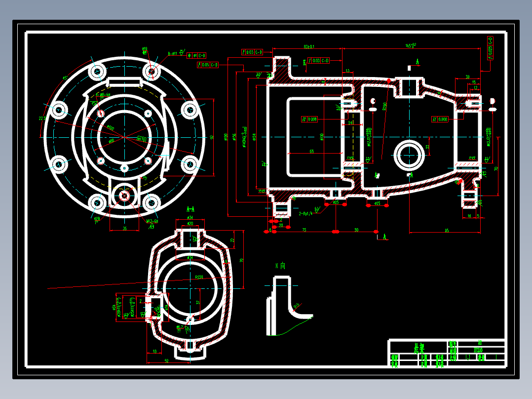 【2A002】悬架铣右端小端面
