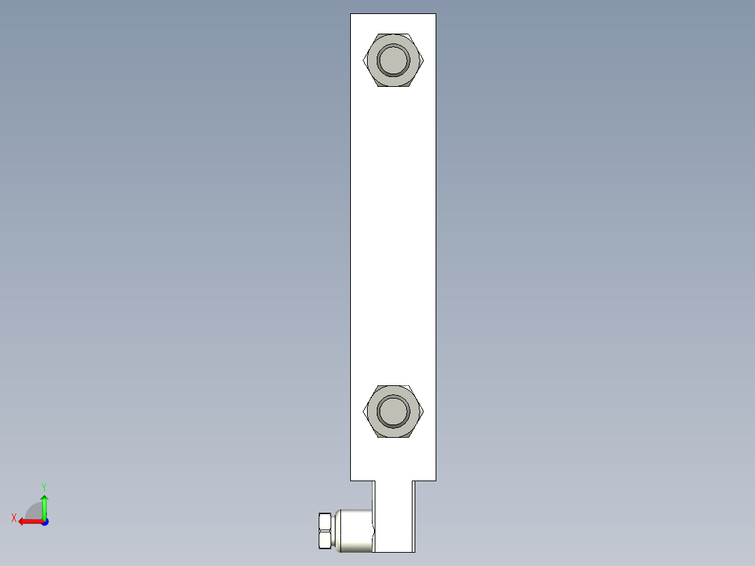 油錶HCX,E,HCX,P-3D多系列多零件图纸模型后视图