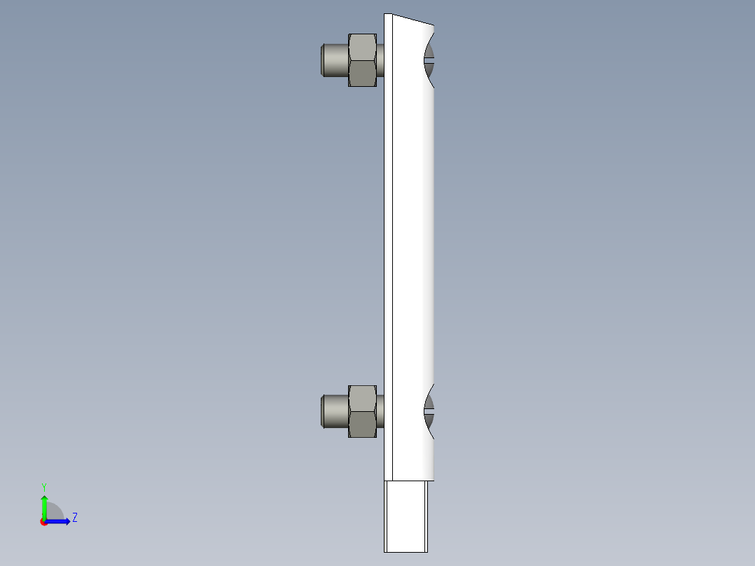 油錶HCX,E,HCX,P-3D多系列多零件图纸模型左视图