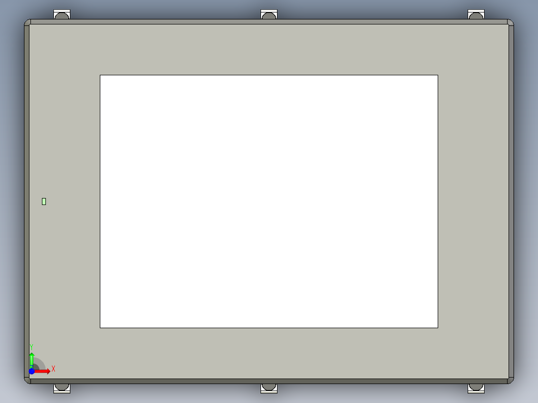 基恩士VT3-S_V10_kc图纸模型前视图