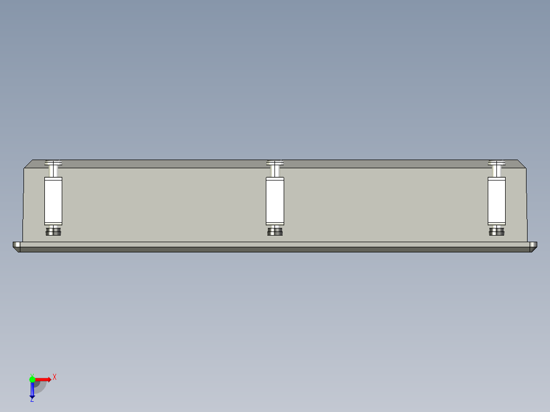 基恩士VT3-S_V10_kc图纸模型俯视图