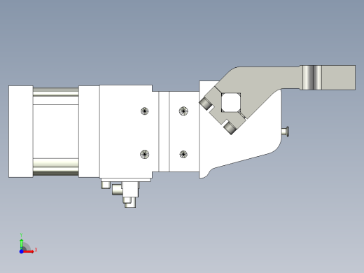 德克斯TUNKERS气缸数模V2 63.1 T12 A11 5~44_GRAD前视缩略图