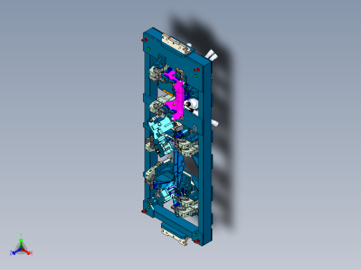 副车架上部钣金单件焊接治具