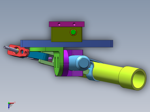 烙铁焊接组件俯视缩略图