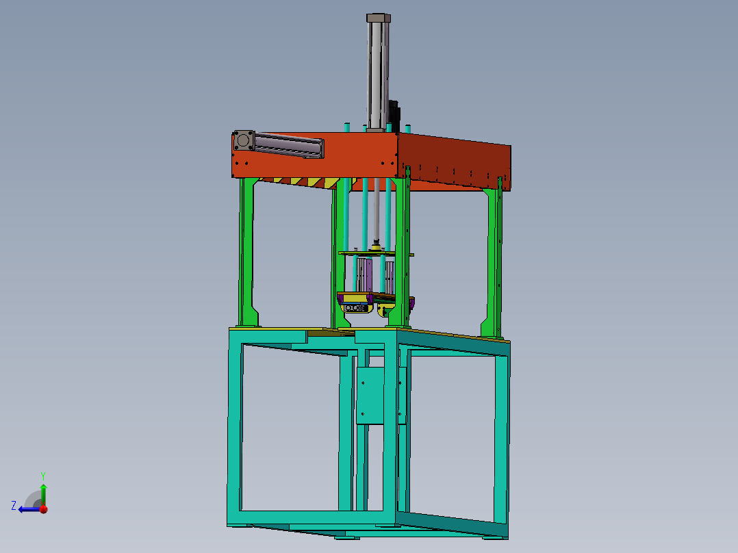 电池壳抓取右视图