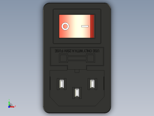 带保险丝联锁开关PP4003 前视缩略图