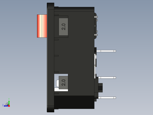 带保险丝联锁开关PP4003 右视缩略图