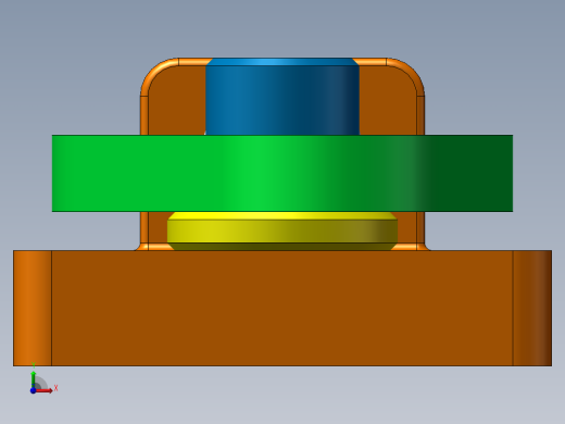 凸轮弹簧运动前视缩略图