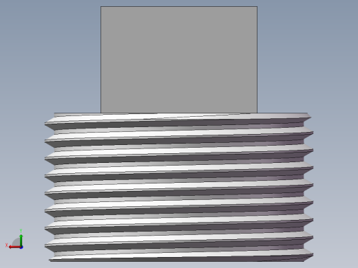 四角塞头 DN25后视缩略图
