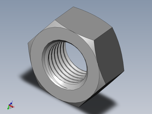 DIN 934 螺母-M48 Nut.SLDPRT