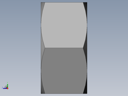 DIN 934 螺母-M48 Nut.SLDPRT右视缩略图