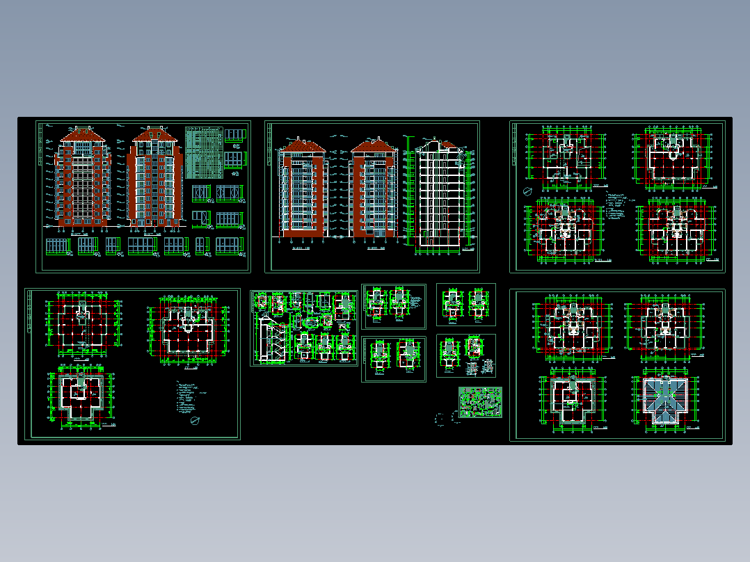某住宅楼建筑设计图纸
