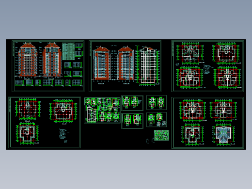 某住宅楼建筑设计图纸