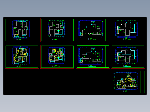 阳光城户型平面图集