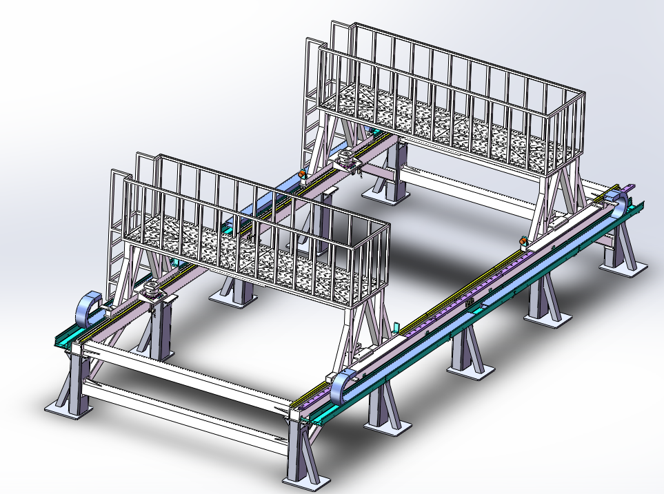 龙门桁架sw18可编辑