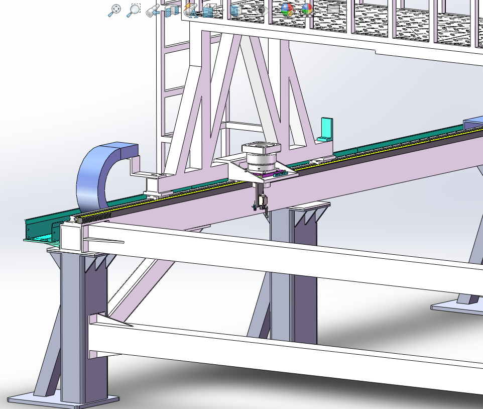 龙门桁架sw18可编辑