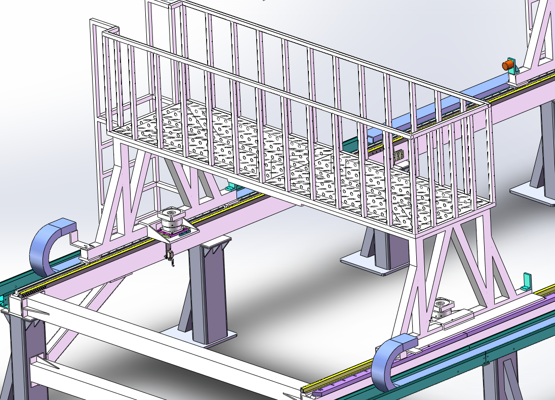 龙门桁架sw18可编辑