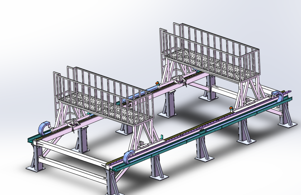 龙门桁架sw18可编辑