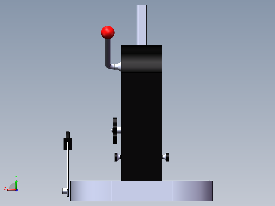手动装订机sw15可编辑后视图