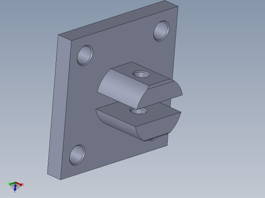 部分零件设计（气动缸 - 无装配 - 附图纸）