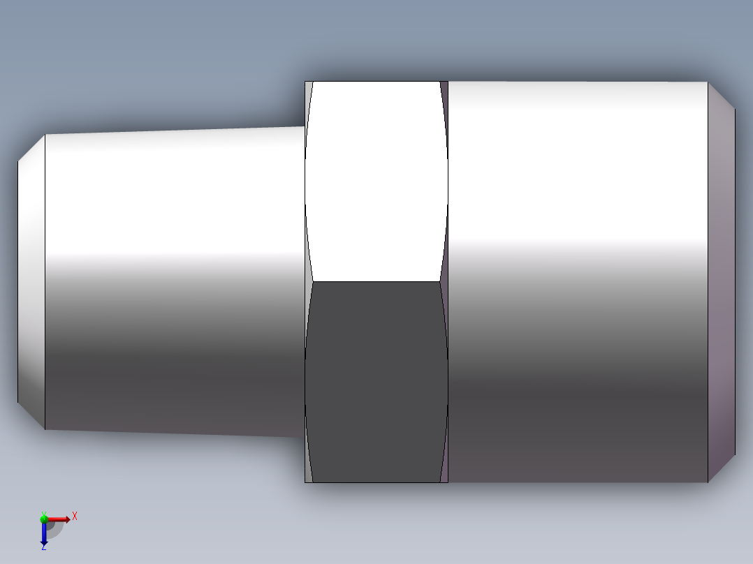 美制锥螺纹、1CN-14-02俯视图