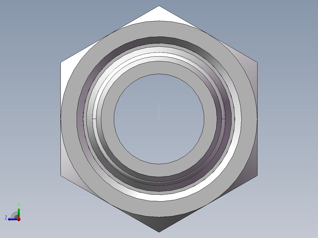 直通管螺纹组合接头、2DC-20-42WD右视图