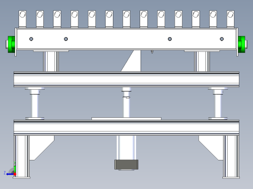 气缸夹夹紧设备 顶升移载机右视缩略图