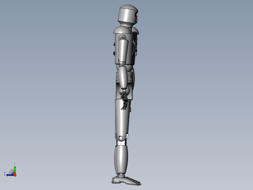 仿真人形机器人右视缩略图