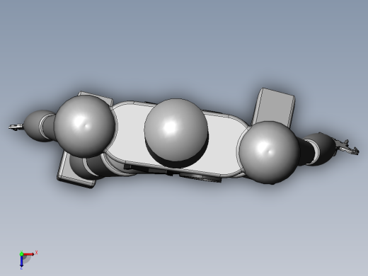 仿真人形机器人俯视缩略图