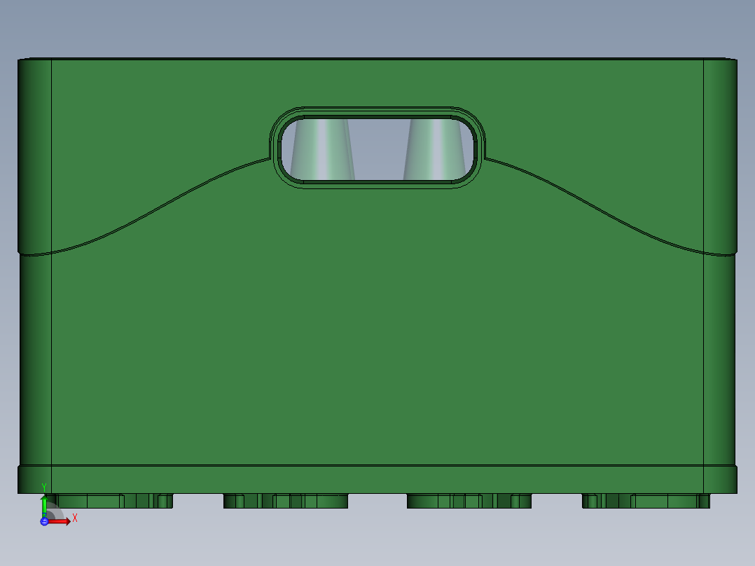 啤酒瓶、瓶子(6)前视图