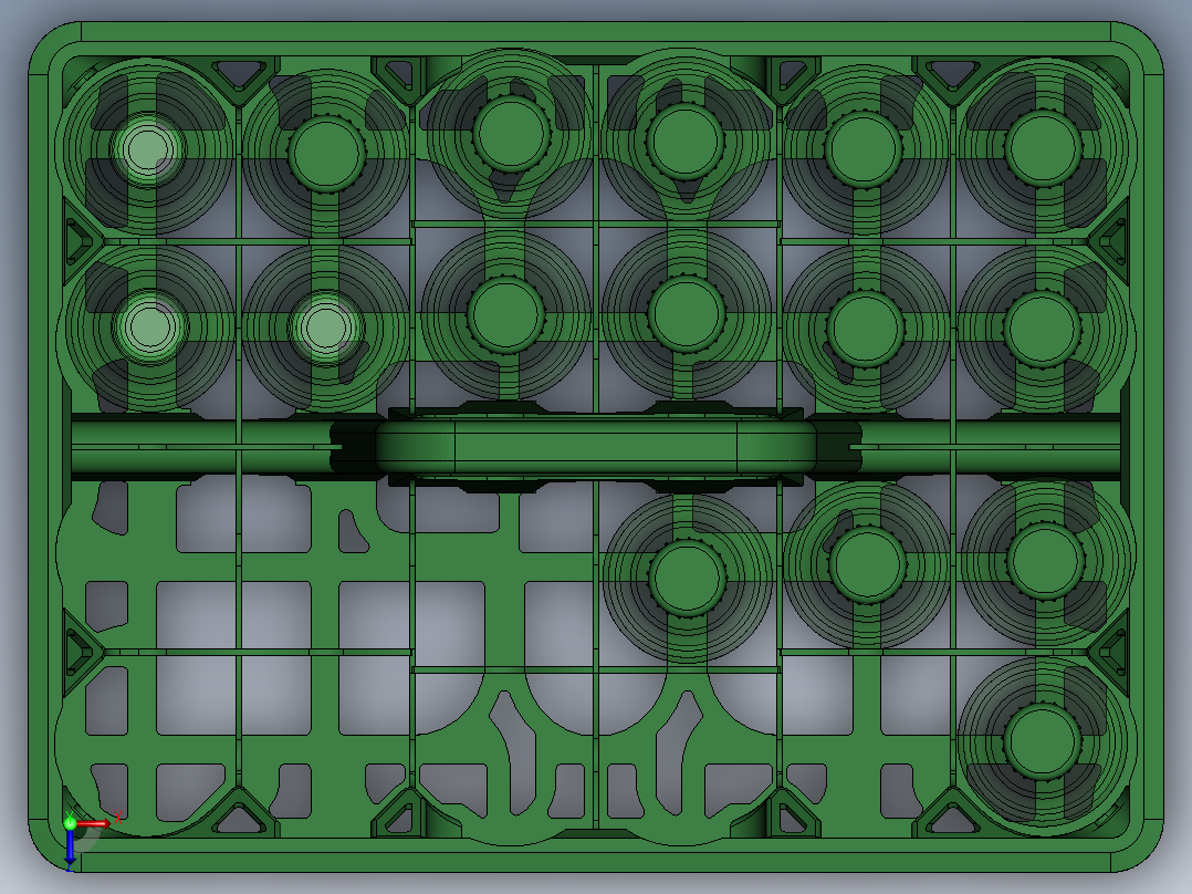 啤酒瓶、瓶子(6)俯视图
