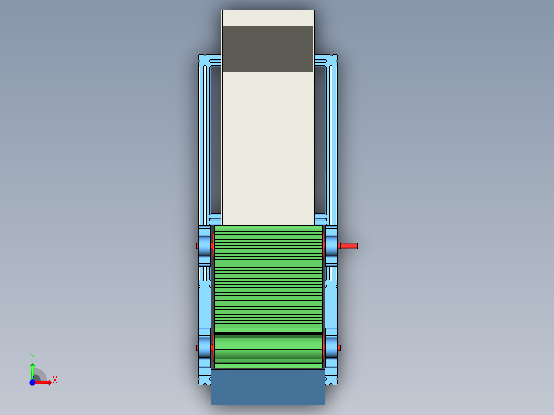 B3003730-吸管连续提升机前视图