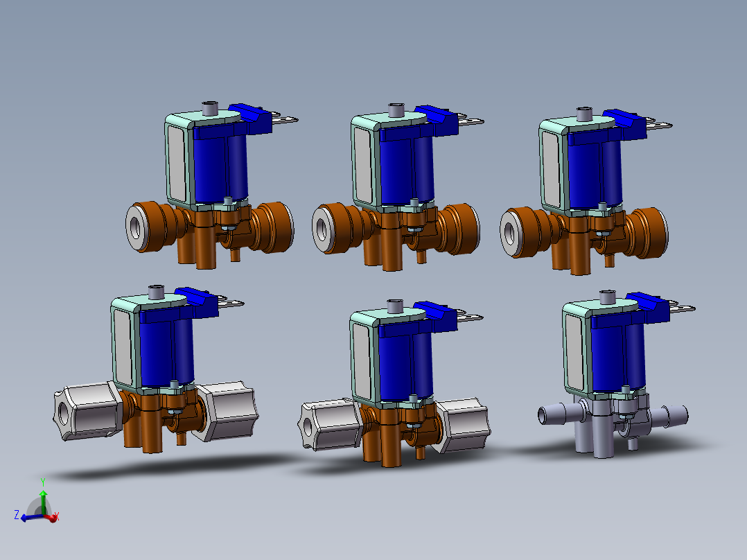 6款dsv28-NO-D-012D-Q1-088双向电磁阀无干燥模型