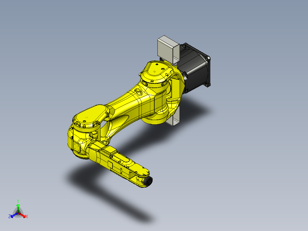 FANUC法那科机器人M-20IB-25--631938--20正等轴测图