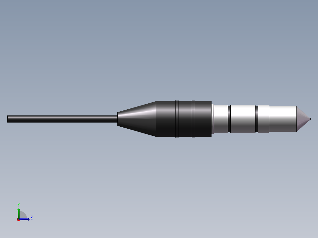 电子元件左视图